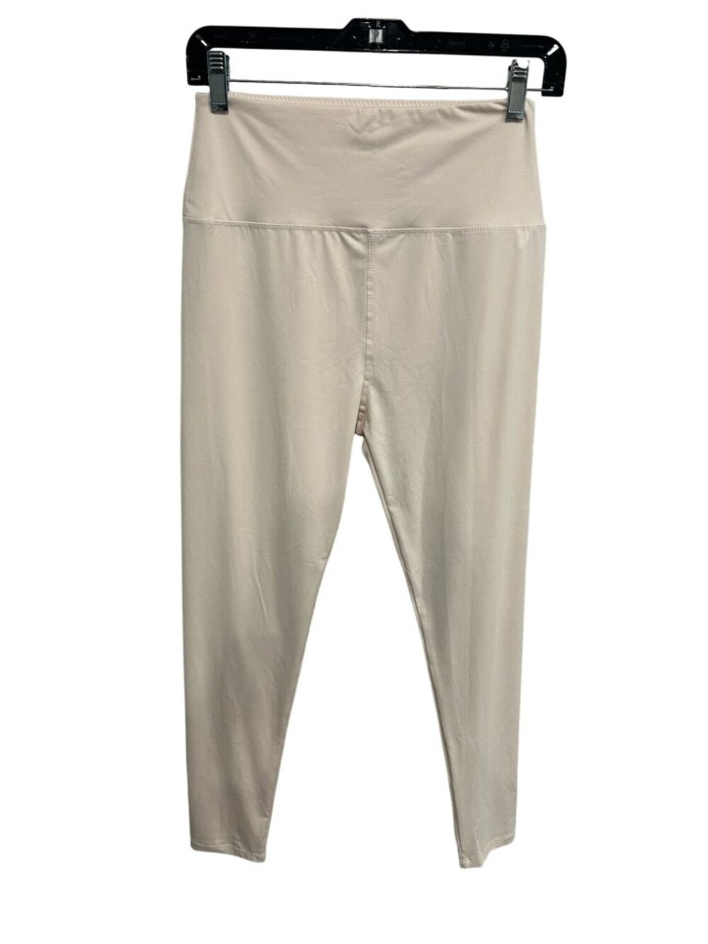 Large-XL High Waisted Beige Leggings Stretchy Soft Lightweight Gymcore Neutral